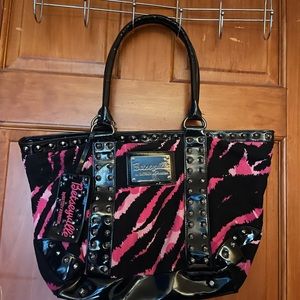 Betseyville black and pink purse